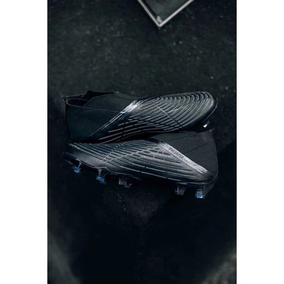 MEN\'S adidas Predator Edge+Firm Ground Mens Black/White Ground Cleats GV7385 main image 6